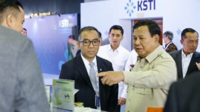 Prabowo Tinjau Pameran Sains, KSTI 2025 Jadi Strategi Hilirisasi