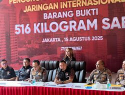 Tangkap 7 Sindikat, Polda Metro Jaya Sita 516 Kg Sabu Senilai Rp 516 Miliar