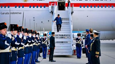 Protokol Tinggi Kerajaan Belanda Sambut Presiden Prabowo di Amsterdam