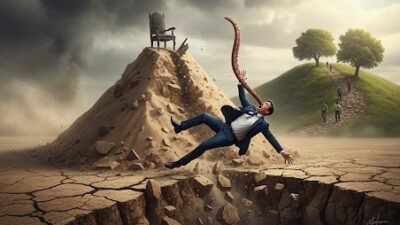 Lidah Kering, Hidup Runtuh