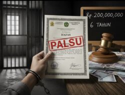 Ijazah Palsu? Siap-siap! Penjara Menanti, Denda Rp 200 Juta Siap Melayang!
