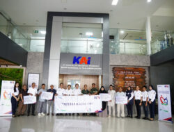 KAI Divre IV Tanjungkarang Kembali Salurkan Bantuan Bina Lingkungan Triwulan IV 2025