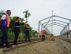 Tingkatkan Pelayanan, KAI Divre I Sumut Tata dan Perluas Stasiun Lima Puluh