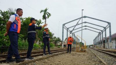 Tingkatkan Pelayanan, KAI Divre I Sumut Tata dan Perluas Stasiun Lima Puluh