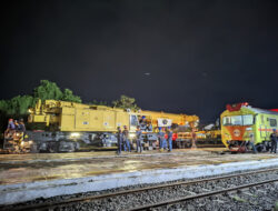 KAI Sampaikan Permohonan Maaf, Jalur KA Kedunggedeh Sudah Dapat Dilalui Normal Dua Arah