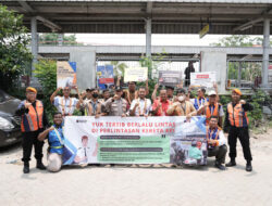 Tingkatkan Keselamatan di Perlintasan Sebidang, KAI Daop 1 Jakarta Gelar Sosialisasi Keselamatan di Perlintasan Sebidang JPL 21 Stasiun Poris