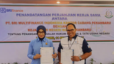 Wujudkan Komitmen Tata Kelola Berintegritas, BRI Finance Gandeng Kejari Pekanbaru