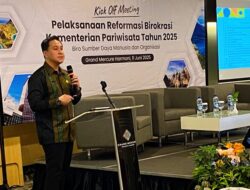 Kemenpar Target Nilai Reformasi Birokrasi 90, Bidik Predikat WBK