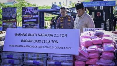 Narkoba Ancam Indonesia: Prabowo Serukan Kerja Sama Total