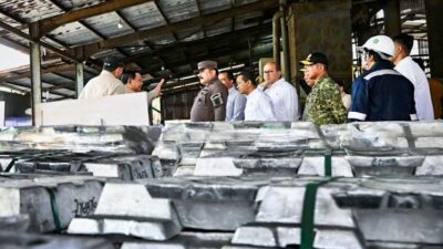 Presiden Prabowo Saksikan Aset Rampasan Tambang Ilegal Rp7 T Diserahkan ke PT Timah