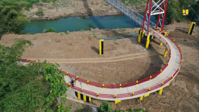 Kementerian PU Wujudkan Solusi Transportasi Lewat Pembangunan 43 Jembatan Gantung