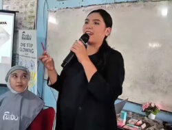 Content Creator dan Beauty Class bersama Fanbo dan Priska Sahanaya di SMK Darurahim