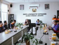 KAI Daop 1 Jakarta Bersama BTP Tingkatkan Kesiapan Angkutan Nataru 2025/2026 Melalui Rampcheck SPM