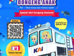 KAI Daop 1 Jakarta Gelar Lomba Dongeng Anak, Spesial Hari Dongeng Nasional