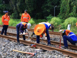 KAI Daop 6 Yogyakarta Tingkatkan Keselamatan Lewat Peremajaan Infrastruktur Jelang Angkutan Nataru 2025/2026