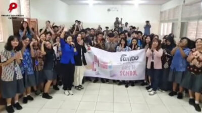 Creating Viral Content: Myths and Realities bersama Priska Sahanaya dan Beauty Class Fanbo di SMA PSKD 4