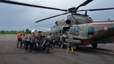 Pemerintah Kirim 11 Helikopter, Distribusi Bantuan ke Lokasi Sulit Dipercepat