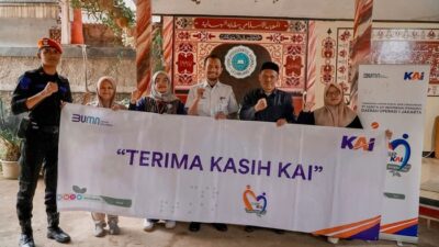 TJSL Daop 1 Jakarta Kembali Salurkan Bantuan Program Bina Lingkungan Senilai Rp 215 Juta