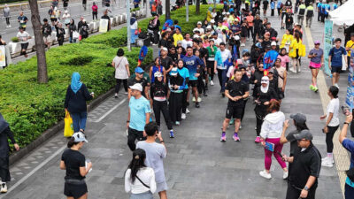 Sorak Sorai Fest Fun Run Dimulai, Bank Raya Hadirkan Rute Ikonik Nusantara