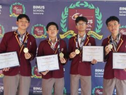 BINUS SCHOOL Semarang Raih Penghargaan Emas di International Research Project Olympiad (IRPrO) 2025