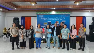BRI Region 6/Jakarta 1 Gelar Pengundian Program “Dagang Untung Makin Untung” di Pasar Induk Kramat Jati