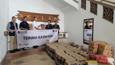 KAI Salurkan Bantuan CSR untuk Korban Bencana di Sumatera, Komitmen Hadir Cepat untuk Pemulihan Warga