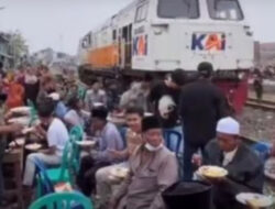 KAI Daop 8 Surabaya Sesalkan Kegiatan Hajatan Lamaran di Sekitar Jalur Rel Kereta Api