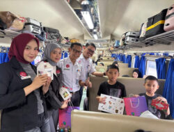 KAI Divre III Palembang, Catat 3.825 Orang Gunakan Kereta Api di Hari Natal 2025