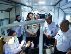 KAI Divre III Palembang Kembali Hadirkan Rail Clinic Untuk Peningkatan Kesehatan di Stasiun Payakabung Kabupaten Ogan Ilir
