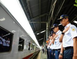 Antisipasi Bencana, KAI Divre IV Tanjung Karang Pasang Sensor Pemantau di Jalur Rawan