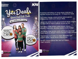 Libur Akhir Tahun Lebih Hemat, KAI Daop 7 Madiun Beri Diskon 25% Kelas Eksekutif hingga Rp390 Ribuan