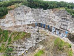 Bendungan Bener Paket II terus Berprogres, Suplai Beton Readymix WSBP Capai 50,08%