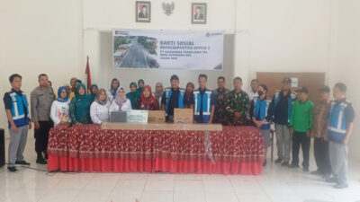 Salurkan Bantuan Sarana Lingkungan, JTT Dukung Pembangunan Berkelanjutan di Sekitar Ruas Tol Semarang