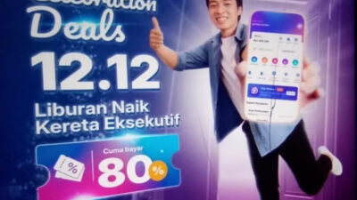 Semakin Melayani, KAI Daop 1 Jakarta Hadirkan Diskon 20% untuk Tiket Eksekutif di Celebration Deals 12.12