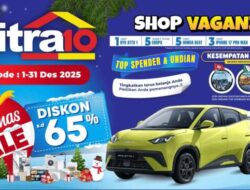 Sisa Sebulan Shopvaganza 2025, Nikmati Juga Diskon Christmas Sale Hingga 65% di Mitra10!