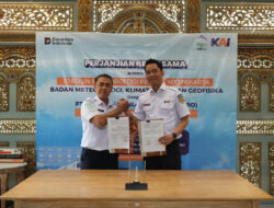 Tingkatkan Keselamatan Perjalanan Kereta Api, KAI Daop 6 Yogyakarta Jalin Kerja Sama dengan Stasiun Metereologi BMKG Kelas II Yogyakarta