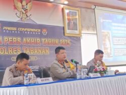 Kriminalitas Tabanan 2025 Naik 16 Persen