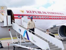 Prabowo Pantau Jembatan Bailey di Tapanuli Selatan