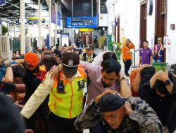 Komitmen Pada Keselamatan, KAI Daop 6 Yogyakarta Gelar Simulasi Keadaan Darurat