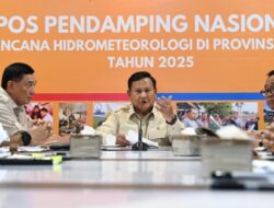Presiden Prabowo Pimpin Ratas Bencana: Fokus Pemulihan Sawah dan Irigasi