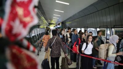 KAI Daop 2 Bandung Layani 79 Ribu Pelanggan Pada Libur Tahun Baru 2026