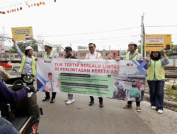 KAI Daop 1 Jakarta Ajak Generasi Muda Universitas Pancasila Bangun Budaya Disiplin di Perlintasan Sebidang