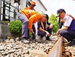 Waspada Cuaca Ekstrem, KAI Daop 7 Madiun Tingkatkan Mitigasi dan Kesiapsiagaan Prasarana