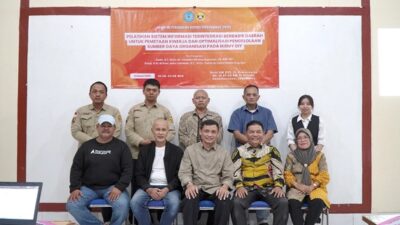 Tim PkM UNRIYO bersama pengurus IKBMY berfoto bersama usai sosialisasi dan pelatihan penggunaan sistem informasi SIORDA-IKBMY di Yogyakarta, Kamis (8/1/2026).