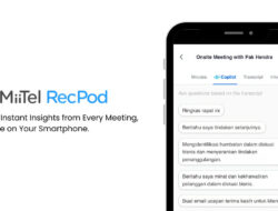 MiiTel RecPod Kini Dilengkapi Copilot, Temukan Insight Instan dari Rekaman Meeting di Smartphone