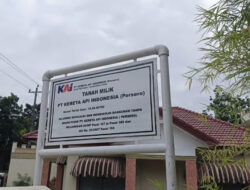 Perkuat Legalitas Aset Negara, KAI Divre I Sumut Berhasil Sertifikasi 1 Juta Meter Persegi Lahan di Tahun 2025