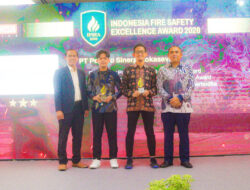 PT Pelindo Sinergi Lokaseva Raih Tiga Penghargaan pada Indonesia Fire Safety Excellence Award 2026
