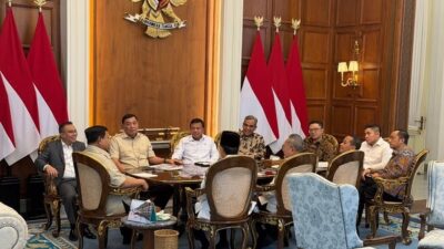 Prabowo dan Pimpinan DPR Bahas Pangan