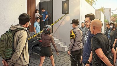 Tragedi Berdarah di Kerobokan: Warga Negara Belanda Tewas Ditusuk OTK di Depan Vila