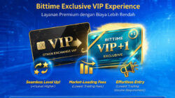 Bittime Exclusive VIP Experience, Layanan Premium dengan Biaya Lebih Rendah